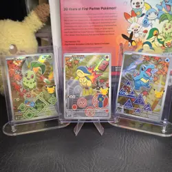 Pokemon TCG First Partner Collection Series 2 Johto Gen 2 Set Pack Fresh Mint - Image 1