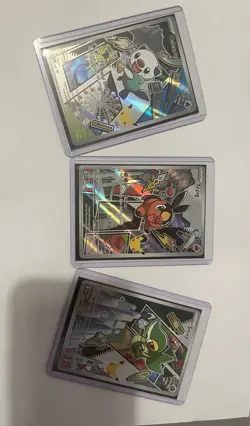 Pokemon First Partner Series 2 Unova Starters Gen 5, 3 Cards, Pack Fresh, NM - Image 1