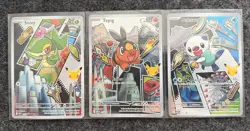 Pokemon First Partner Series 2 Unova Starters Gen 5 Pack To Sleeve NM - Image 1