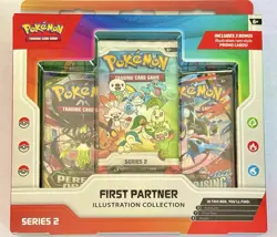 Pokemon TCG First Partner Pack Illustration Collection Series 2 In Hand - Image 1