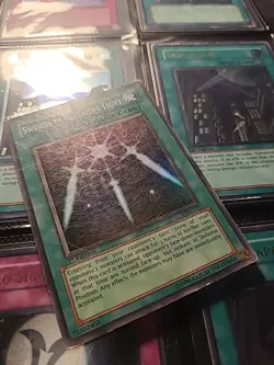 YuGiOh Swords of Revealing Light LOB-101 1st Edition Super Rare - Image 2