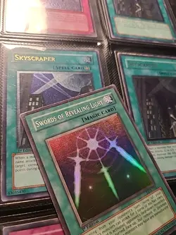 YuGiOh Swords of Revealing Light LOB-101 1st Edition Super Rare - Image 3
