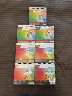 Pokemon First Partner Pack Collection Series 1 x3 & Series 2 x4 Bundle Sealed - Image 2
