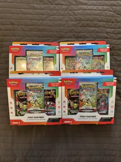 Pokemon First Partner Pack Collection Series 1 x3 & Series 2 x4 Bundle Sealed - Image 4