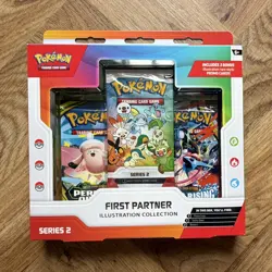 Pokemon TCG First Partner Illustration Collection Series 2 Promo Pack Bundle 3 - Image 1