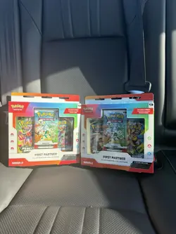 2 X Pokemon TCG First Partner Pack Series 2 - Image 1