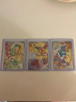 Pokemon TCG first partner series 2 , gen 2 complete set all mint pack fresh - Image 1