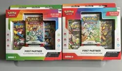 The Pokemon First Partner Illustration Collection Series 1 & 2 3-Pack Promo - Image 1