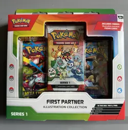 The Pokemon First Partner Illustration Collection Series 1 & 2 3-Pack Promo - Image 2