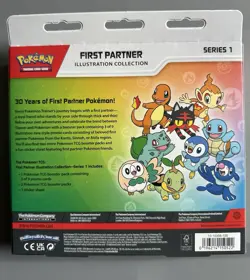 The Pokemon First Partner Illustration Collection Series 1 & 2 3-Pack Promo - Image 3