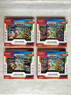 Pokemon TCG First Partner Illustration Collection Series 2 English 3-Pack Promo - Image 4