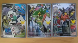 Pokemon FIRST PARTNER ILLUSTRATION SERIES 2 - Unova Gen 5 -PACK FRESH MINT - Image 1