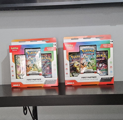 Pokemon TCG First Partner Illustration Collection Series 2 Promo Pack Lot (2) - Image 1