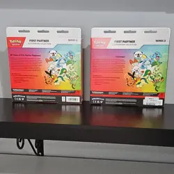 Pokemon TCG First Partner Illustration Collection Series 2 Promo Pack Lot (2) - Image 2