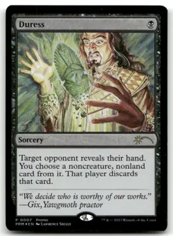 Duress (Graphic Novel Insert) #7 (Foil) (NM) Media Promos MEDIA Magic MTG - Image 1