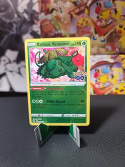 Pokemon TCG Radiant Venusaur Pokemon Go Card 004/078 - Image 1