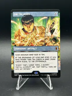 MTG The Ten Rings (Borderless) (313) Regular Marvel Super Heroes (MSH) - Image 1