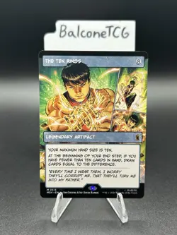 MTG The Ten Rings (Borderless) (313) Regular Marvel Super Heroes (MSH) - Image 2