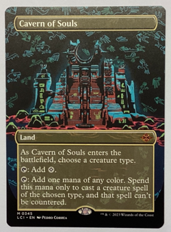 Wizards of the Coast MTG Cavern of Souls LCI #0345 Regular Mythic EN 2023 - Image 1