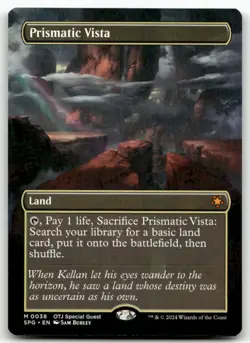 Prismatic Vista (Borderless) MTG Special Guests 38 M NM - Image 1