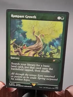 Rampant Growth (Foil Etched) WPN & Gateway Promos MTG Foil Near Mint - Image 1