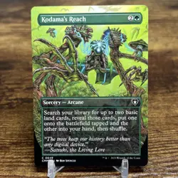 Commander Masters #649 Kodama's Reach (Borderless) Magic The Gathering MTG - Image 1
