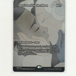 MTG - IMPRISONED IN THE MOON - NM - TLE - BORDERLESS - Image 1