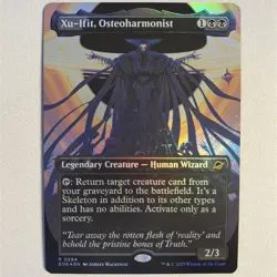 Xu-Ifit, Osteoharmonist (Borderless) R Foil Edge of Eternities EOE NM - Image 1
