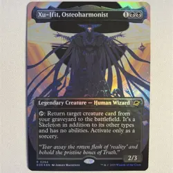 Xu-Ifit, Osteoharmonist (Borderless) R Foil Edge of Eternities EOE NM - Image 2