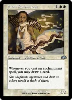 1x Mesa Enchantress - Foil - Retro Frame MTG - Dominaria Remastered - NM-Mint - Image 1