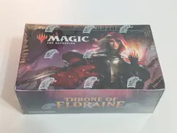 MTG THRONE OF ELDRAINE (2019) DRAFT Booster Box - English - Factory Sealed - Image 2