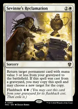 Sevinne's Reclamation NM-Mint Commander: Murders at Karlov Manor MTG - Image 1