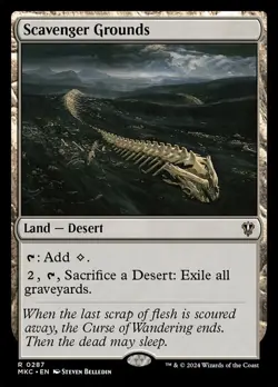 Scavenger Grounds NM-Mint Commander: Murders at Karlov Manor MTG - Image 1