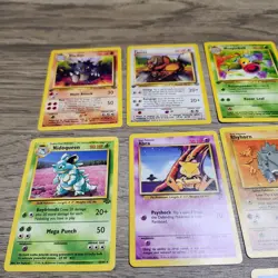 Base Set Vintage Pokemon Card Lot Fossil Jungle lot of 26 - Image 2