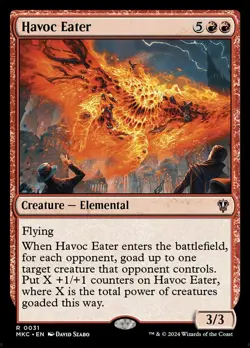 Havoc Eater NM-Mint Commander: Murders at Karlov Manor MTG - Image 1