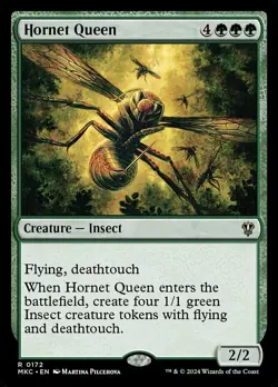 Hornet Queen NM-Mint Commander: Murders at Karlov Manor MTG - Image 1