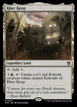 Kher Keep NM-Mint Commander: Murders at Karlov Manor MTG - Image 1