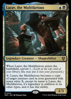 Lazav, the Multifarious NM-Mint Commander: Murders at Karlov Manor MTG - Image 1