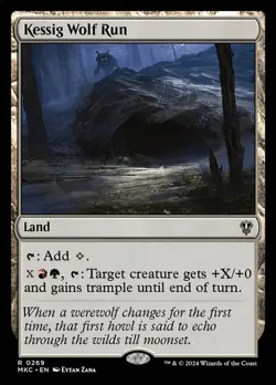 Kessig Wolf Run NM-Mint Commander: Murders at Karlov Manor MTG - Image 1