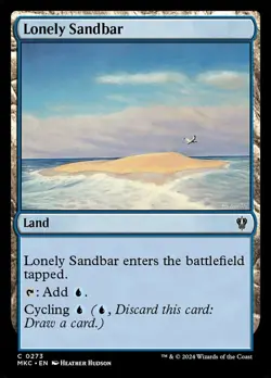 Lonely Sandbar NM-Mint Commander: Murders at Karlov Manor MTG - Image 1
