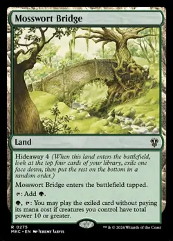 Mosswort Bridge NM-Mint Commander: Murders at Karlov Manor MTG - Image 1