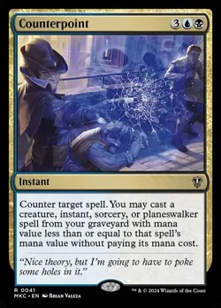Counterpoint NM-Mint Commander: Murders at Karlov Manor MTG - Image 1