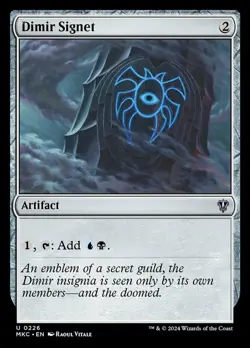 Dimir Signet NM-Mint Commander: Murders at Karlov Manor MTG - Image 1