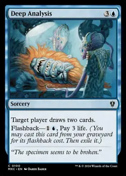 Deep Analysis NM-Mint Commander: Murders at Karlov Manor MTG - Image 1