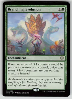 Branching Evolution Rare Commander: The Lost Caverns of Ixalan 234 MTG NM 2023 - Image 1