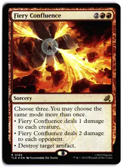 Fiery Confluence FOIL NM TLE Avatar: The Last Airbender: Eternal-Legal MTG - Image 1