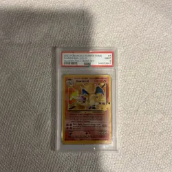Pokemon TCG Charizard 4/102 Celebrations Classic Collection Holo PSA 9 Eng 2021 - Image 1