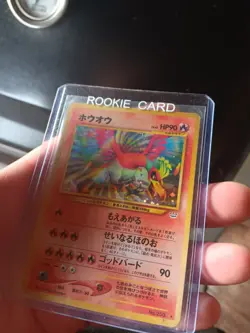 Ho-Oh Neo Revelation Japanese Holo Rare NEAR MINT/MINT 2000 Pokemon Card - Image 2