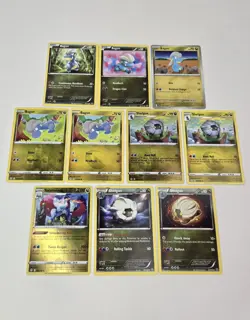 Lot of 10 Bagon Shelgon Salamence Pokemon Card Collection Rare Reverse Holo - Image 2