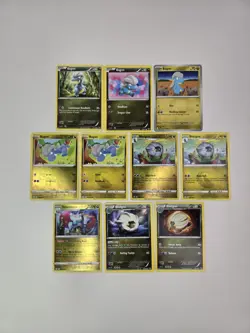 Lot of 10 Bagon Shelgon Salamence Pokemon Card Collection Rare Reverse Holo - Image 3